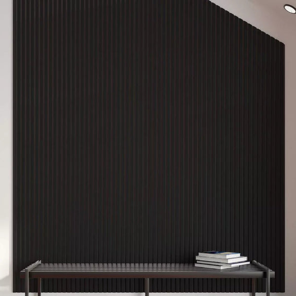 Akusztikus Falpanel Black (278x60 cm) - Panelburkolatok