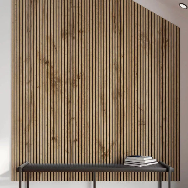 Akusztikus Falpanel Pecan (278x60 cm) - Panelburkolatok