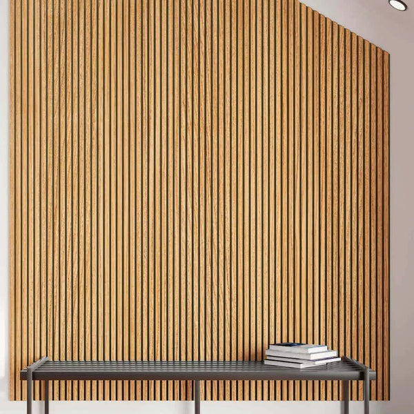 Akusztikus Falpanel Teak (278x60 cm) - Panelburkolatok